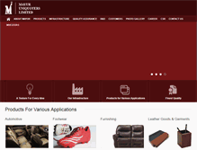 Tablet Screenshot of mayuruniquoters.com
